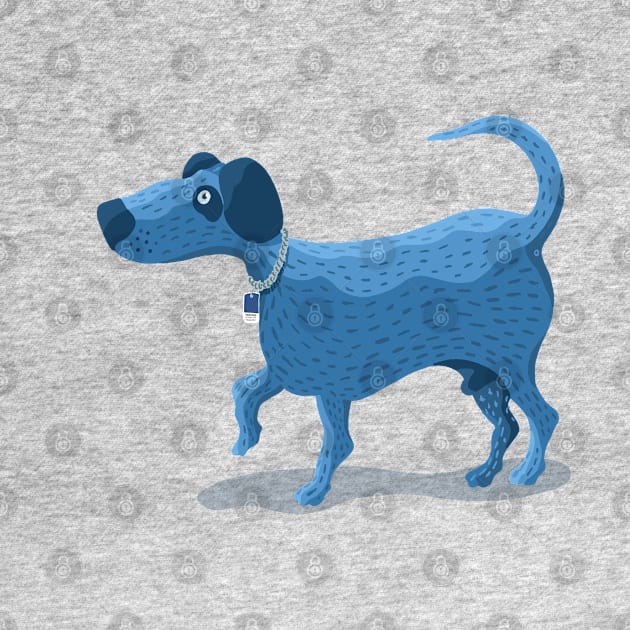 Our Dog Blue - Pantone Blue that is by BullShirtCo